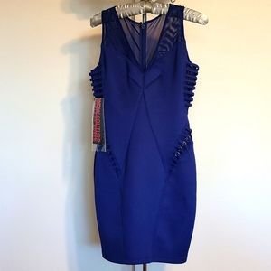 🔥🆕️ Royal Blue WowCouture scuba dress with cut outs